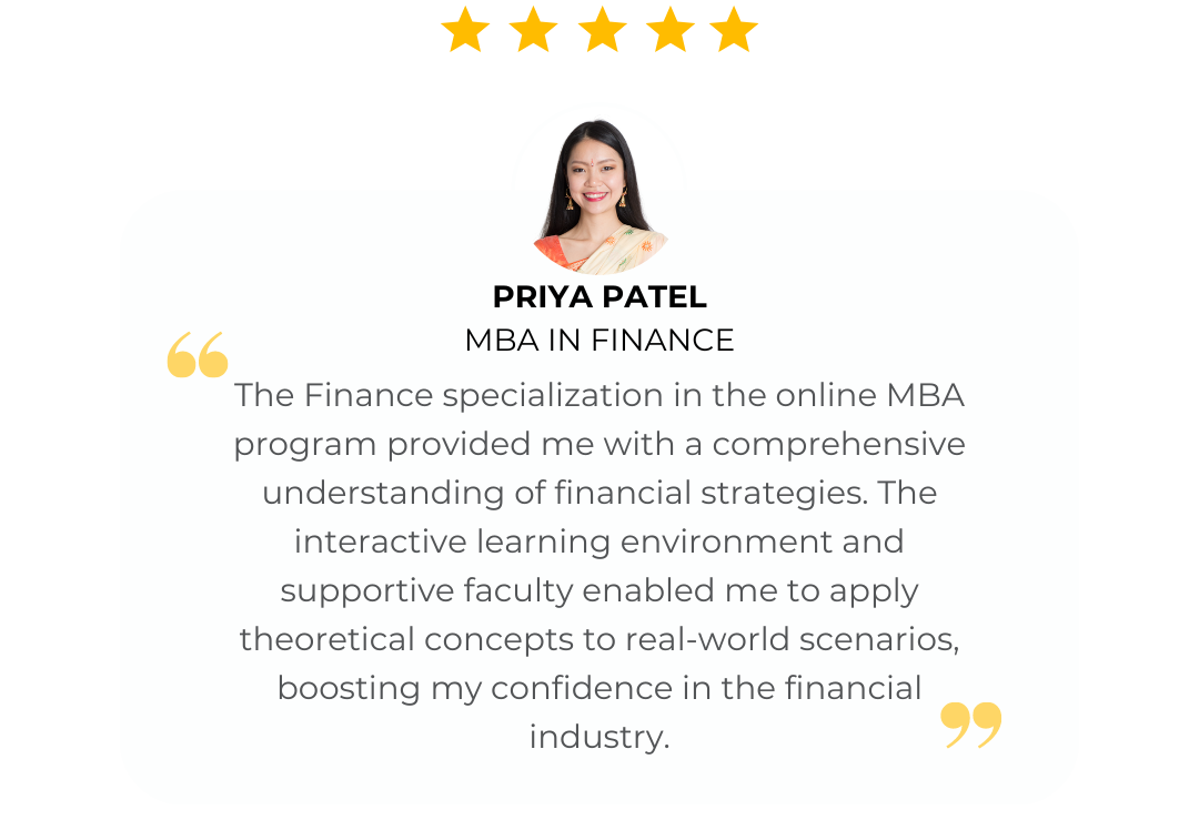 Management Students Testimonial | Priya Patel