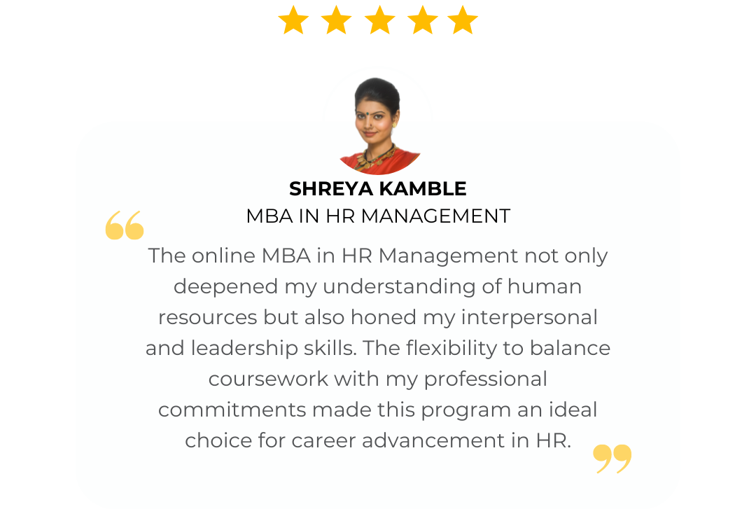 Management Students Testimonial | Shreya Kamble